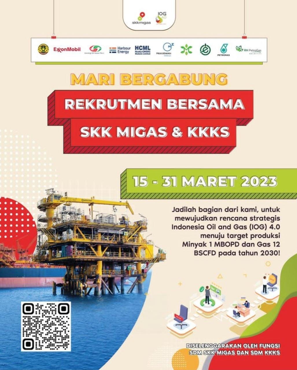 Rekrutmen Bersama SKK Migas & KKKS- Info Lowongan | Job Arrangement System